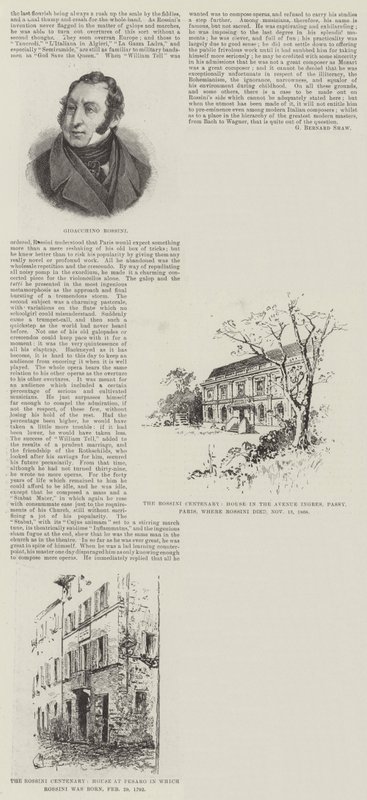O centenário de Rossini de Herbert Railton