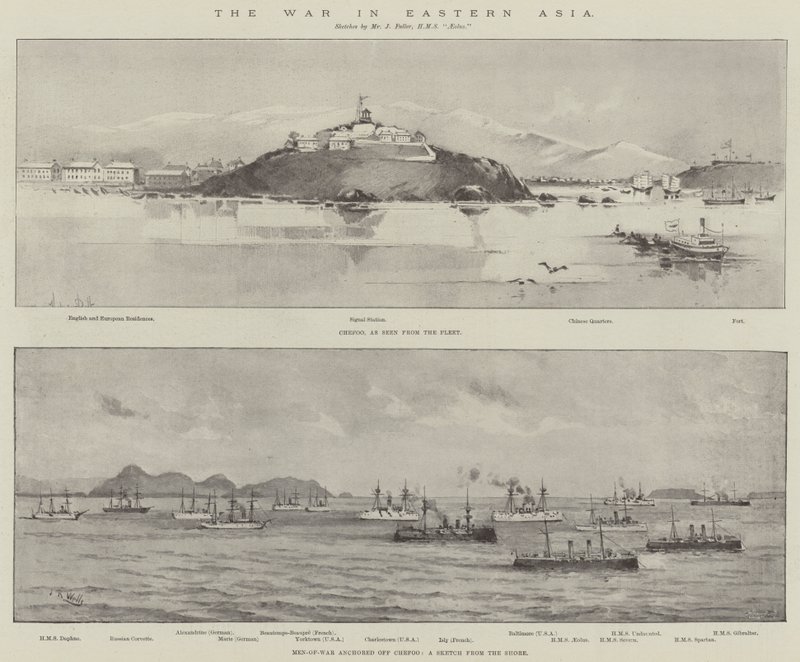 A guerra na Ásia Oriental de Herbert Railton
