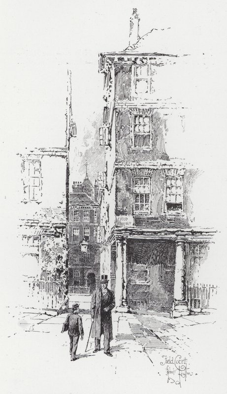 Tribunal de Campo (gravura) de Herbert (after) Railton