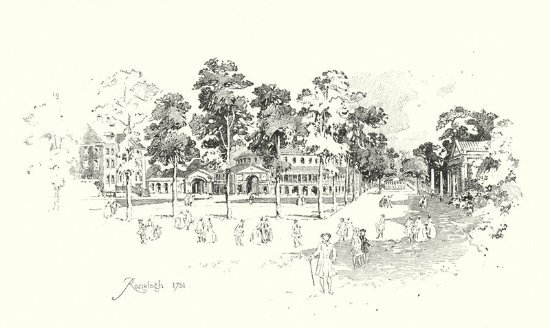 Ranelagh Gardens, Londres de Herbert (after) Railton