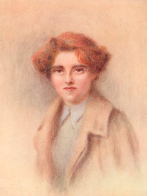 O casamento fantástico: Carinthia Jane (litografia a cores) de Herbert Bedford