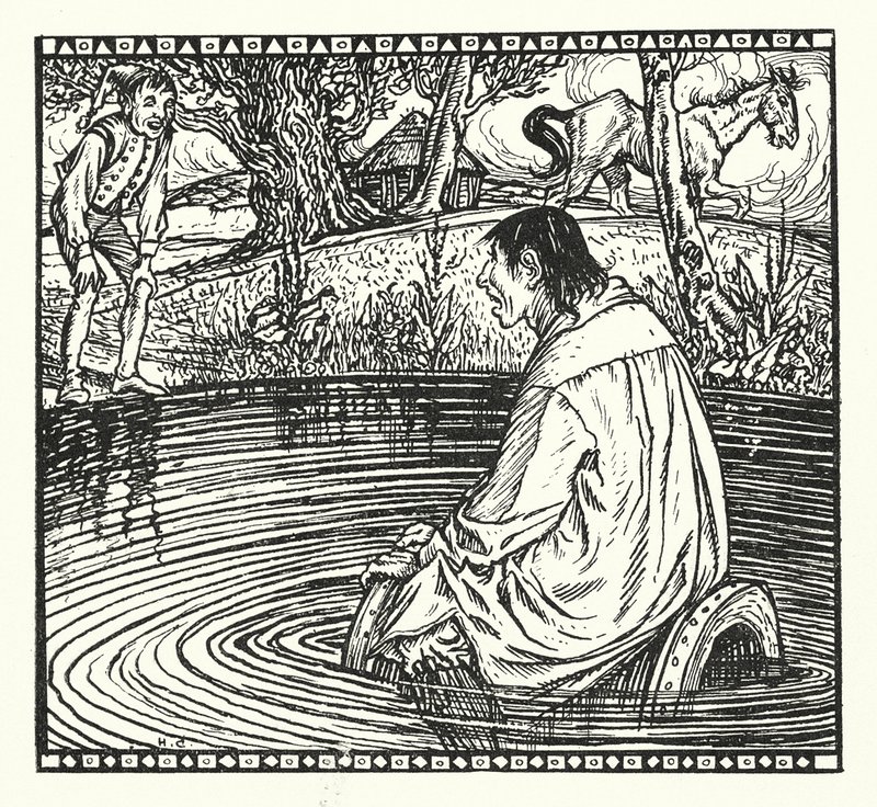 Robin Goodfellow (gravura) de Herbert Cole