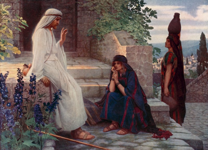 O lar em Betânia de Herbert Gustave Schmalz