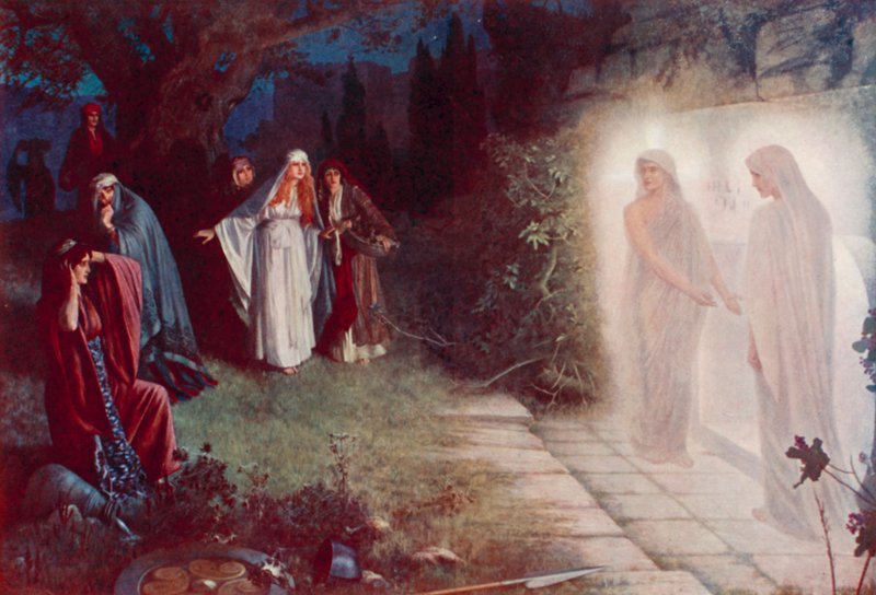 A ressurreição Morn de Herbert Gustave Schmalz