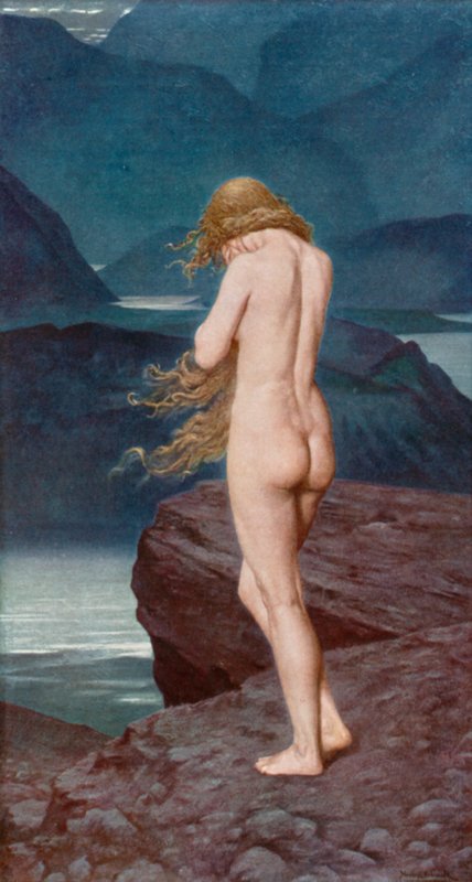 Eva no exílio de Herbert Gustave after Schmalz