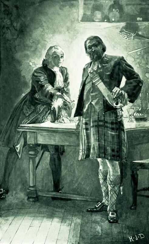 Príncipe Charles apela a Cameron de Lochiel para se juntar a sua causa de Herbert James Draper