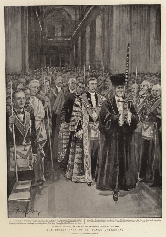 O Bicentenário da Catedral de São Paulo de Herbert Johnson