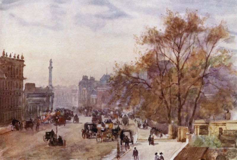 Whitehall (cor litho) de Herbert Menzies (after) Marshall
