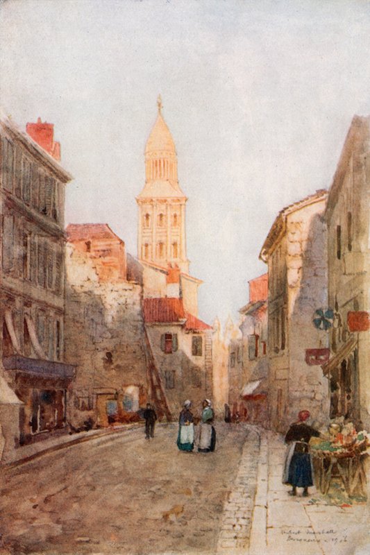 Uma rua em Perigueux de Herbert Menzies Marshall
