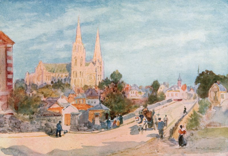 Chartres do norte de Herbert Menzies Marshall