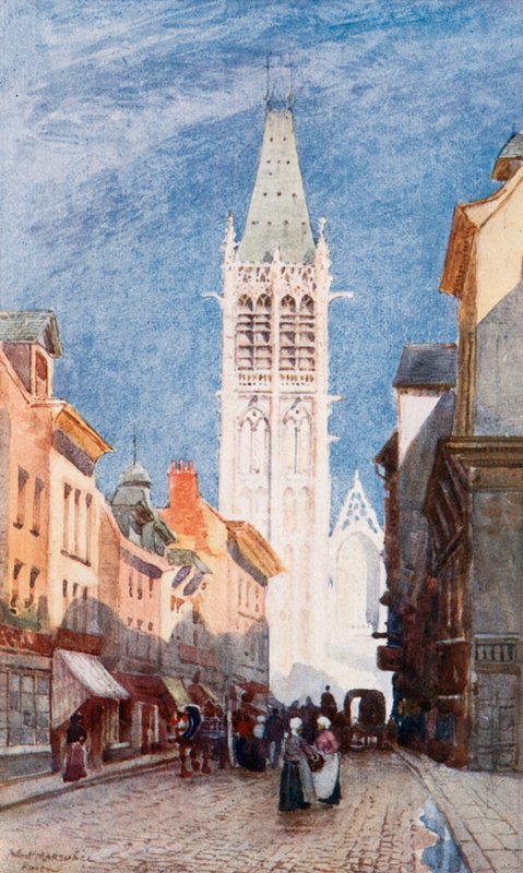 Rua de L &39;Horlage, Rouen de Herbert Menzies Marshall