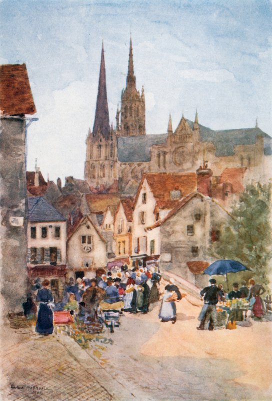 Rue de la Porte Guillaume, Chartres de Herbert Menzies Marshall