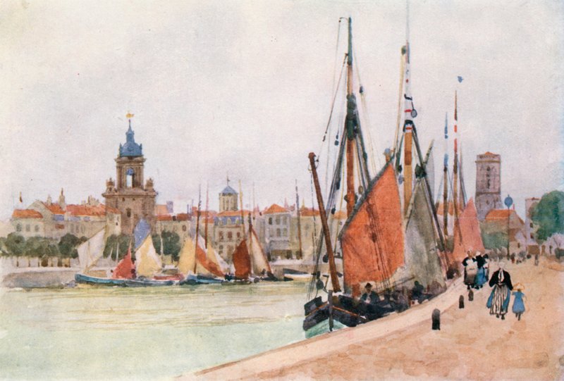 O porto de La Rochelle de Herbert Menzies Marshall
