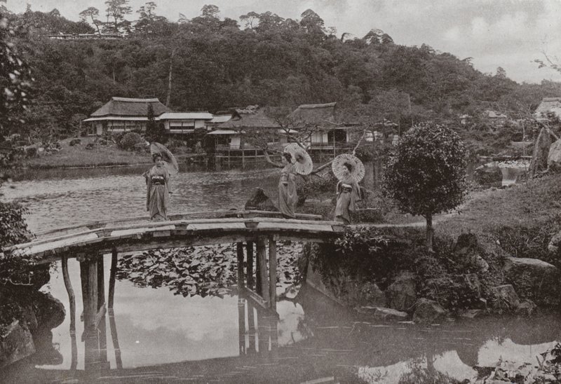 Hikone (foto a p/b) de Herbert Ponting