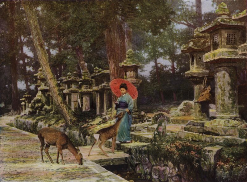 Nara, o Coração do Velho Japão (foto) de Herbert Ponting