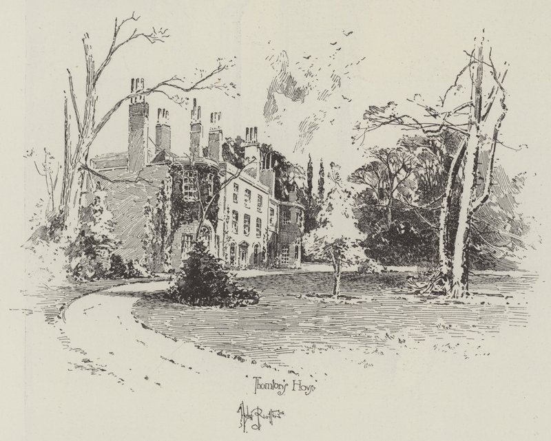 Casa do Thornton em Clapham de Herbert Railton