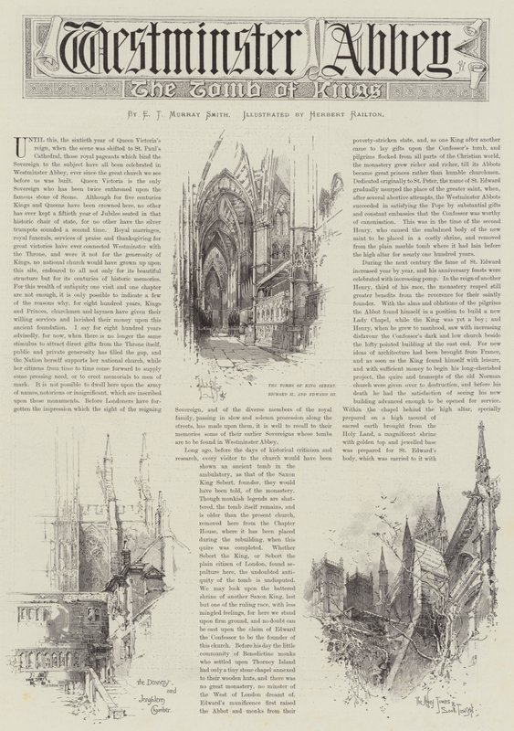 Abadia de westminster de Herbert Railton