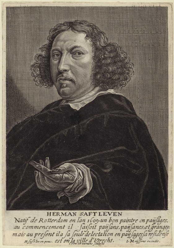 Retrato de Herman Saftleven the Younger de Herman the Younger Saftleven