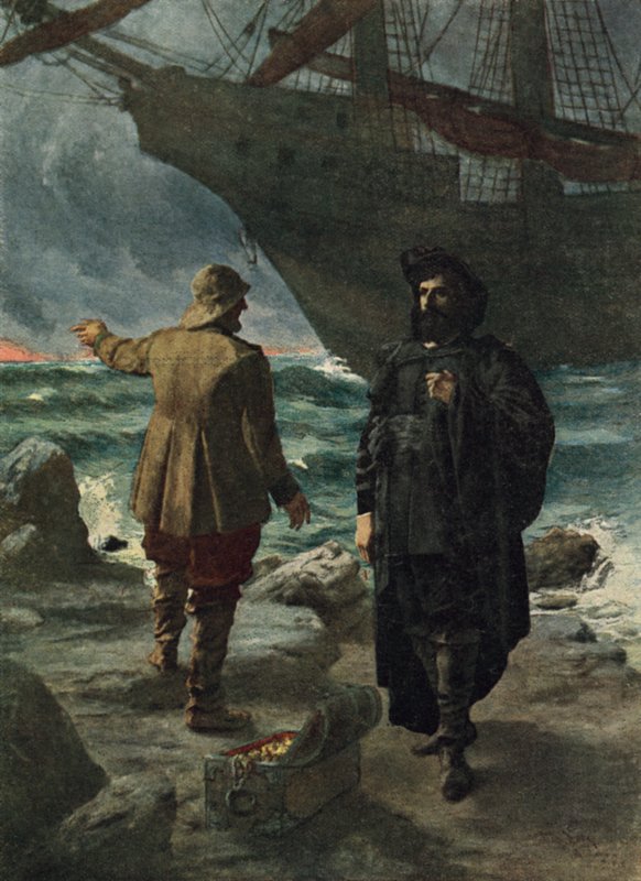 Daland olhou para o estranho de Hermann Hendrich
