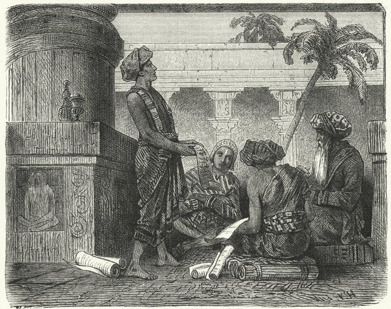 Brahmins na Índia antiga de Hermann Vogel