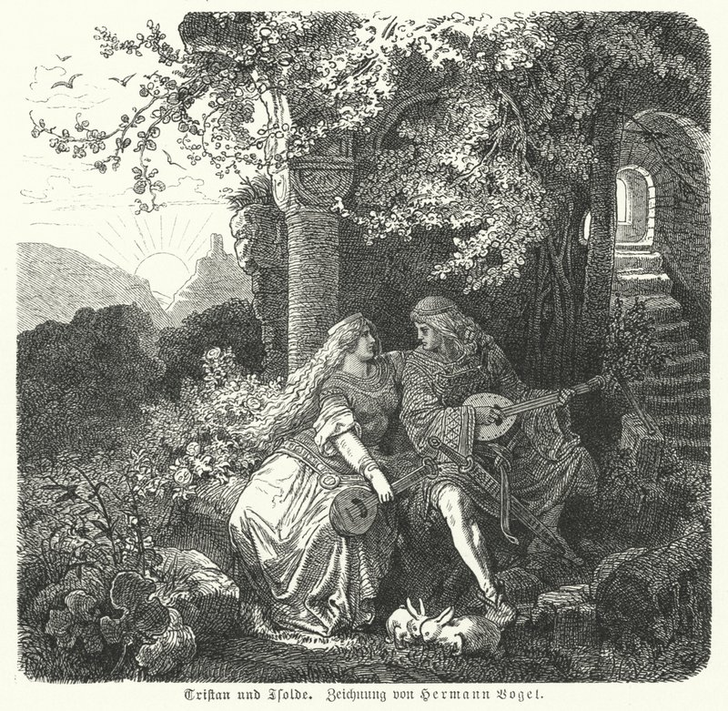 Tristão e Isolda de Hermann Vogel