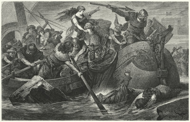 Invasores vikings de Hermann Vogel