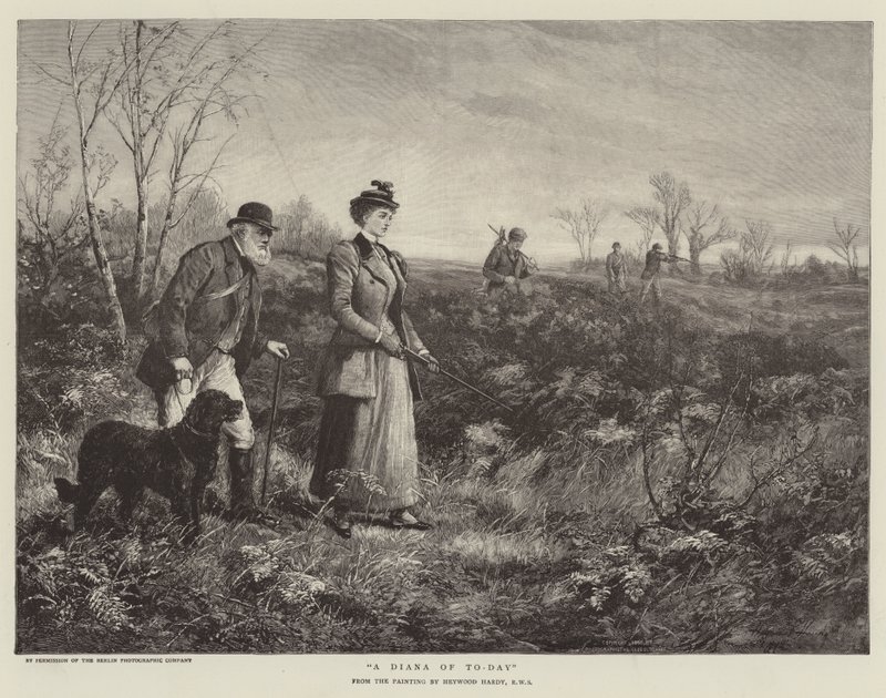 Uma Diana de To-Day de Heywood Hardy
