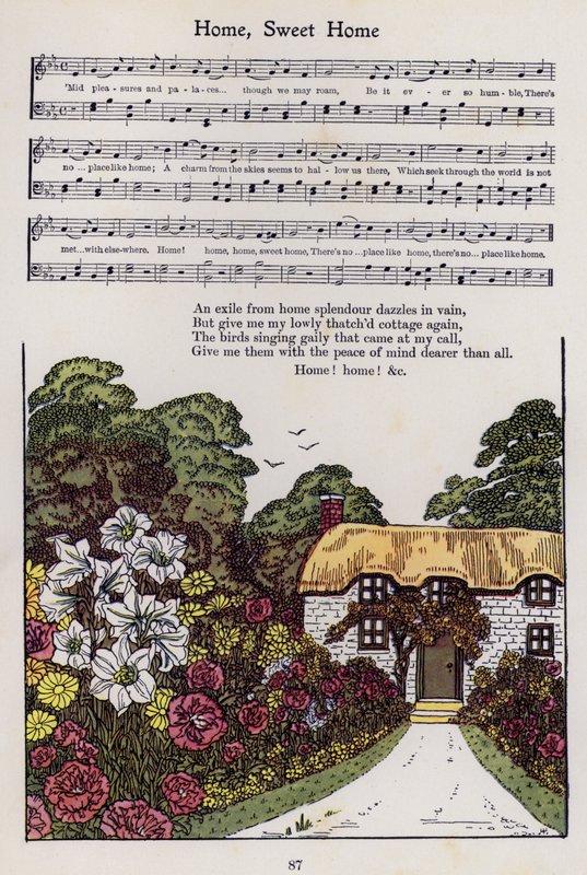 Lar, doce lar (cor litho) de Hilda Broughton