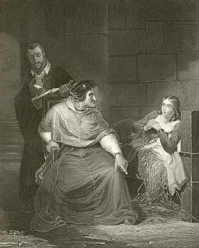 Joana D&39;Arc de Hippolyte Delaroche