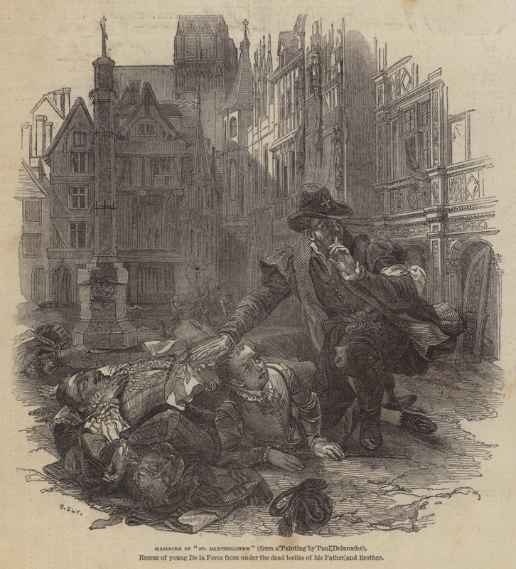 Massacre de São Bartolomeu de Hippolyte Delaroche
