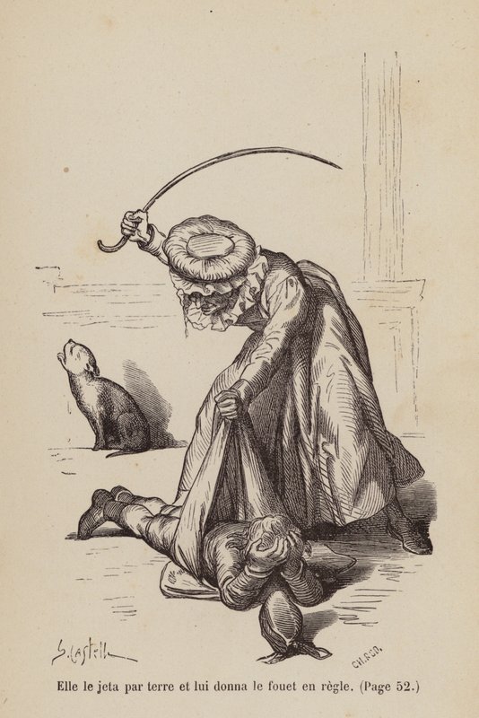 Ilustração para Un Bon Petit Diable (gravura) de Horace (after) Castelli
