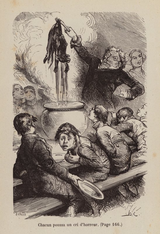 Ilustração para Un Bon Petit Diable (gravura) de Horace (after) Castelli