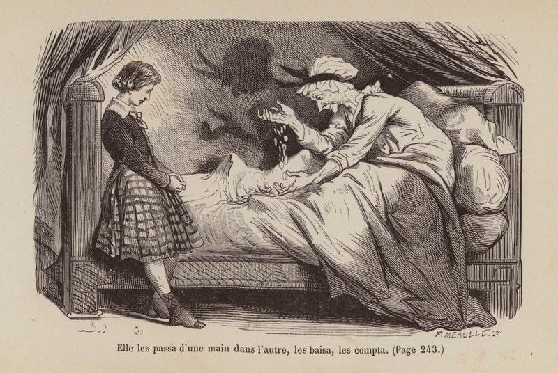 Ilustração para Un Bon Petit Diable (gravura) de Horace (after) Castelli