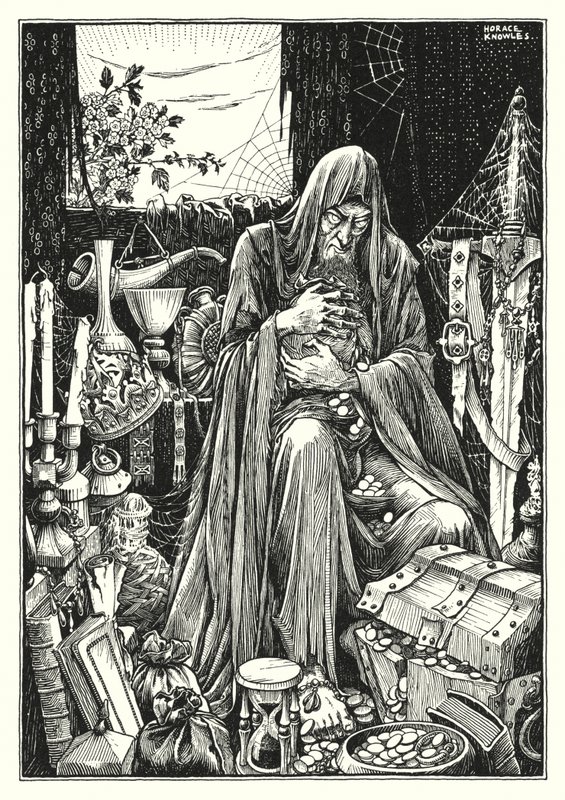 Ilustração para O Sermão da Montanha (gravura) de Horace J. Knowles