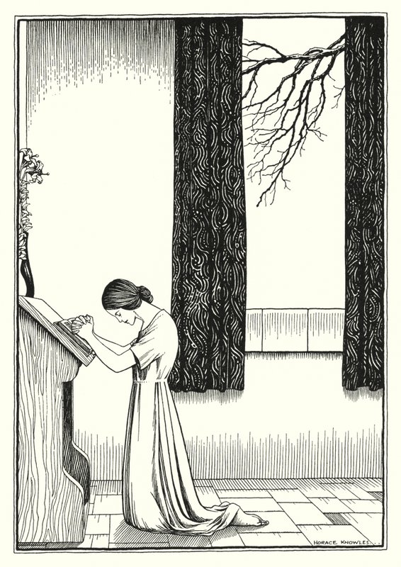 Ilustração para O Sermão da Montanha (gravura) de Horace J. Knowles