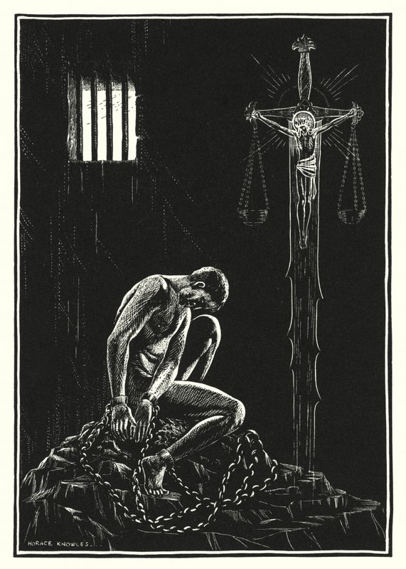Ilustração para O Sermão da Montanha (gravura) de Horace J. Knowles