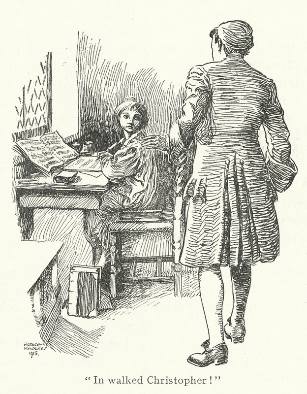 Em andou Johann Christoph Bach (litografia) de Horace J. Knowles