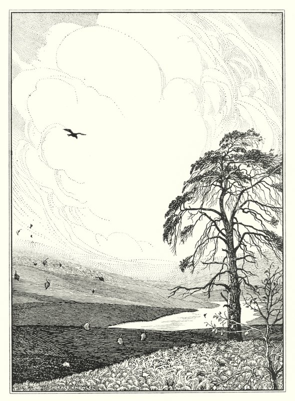 outubro (litografia) de Horace J. Knowles