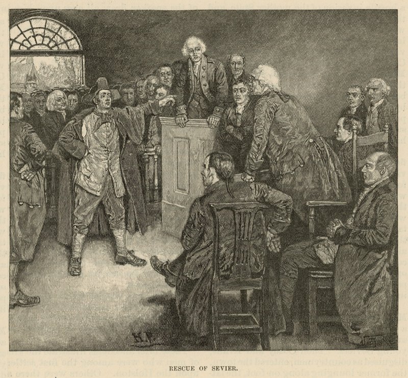Resgate de Sevier de Howard Pyle