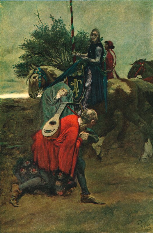 Eles foram ultrapassados pelo próprio Falmouth de Howard Pyle