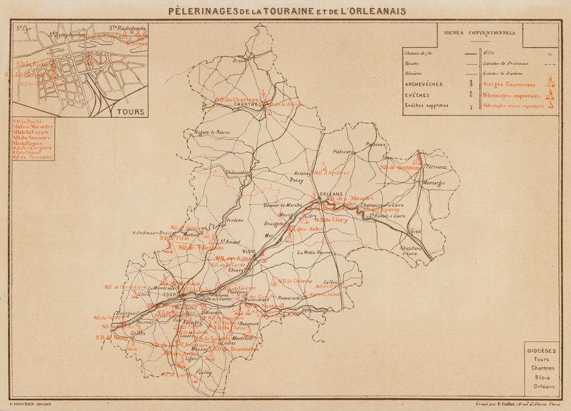 Pelerinages De La Touraine Et De L