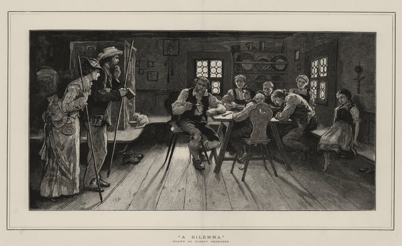 Um dilema de Hubert von Herkomer