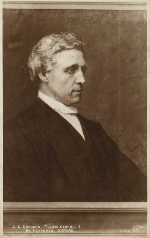 Lewis Carroll (1832-1898), escritor inglês de Hubert von Herkomer