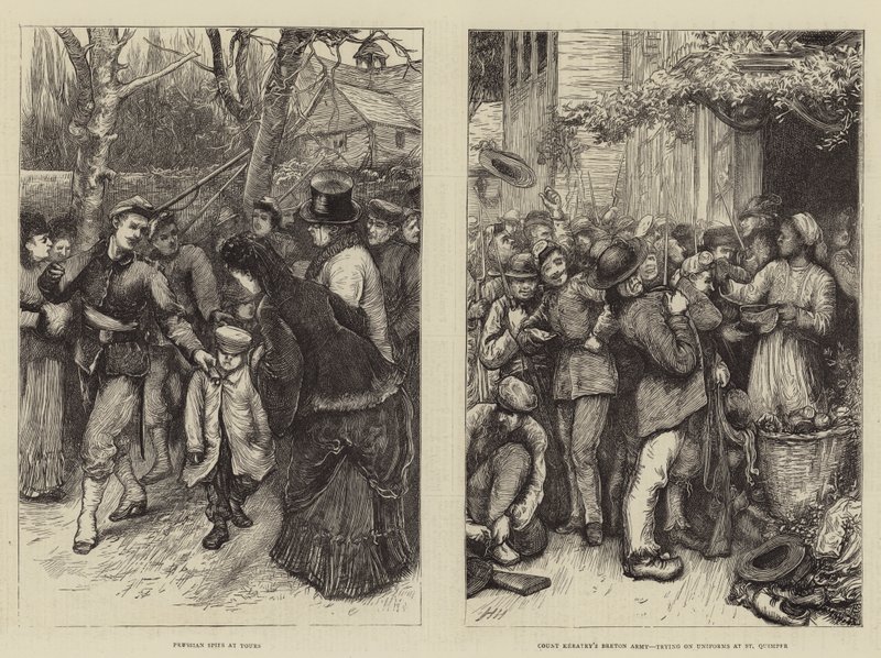 Cenas na França de Hubert von Herkomer