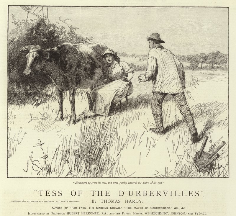 Tess do D&39;Urbervilles de Hubert von Herkomer