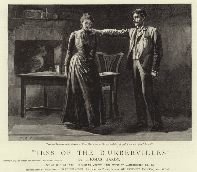 Tess do D&39;Urbervilles de Hubert von Herkomer