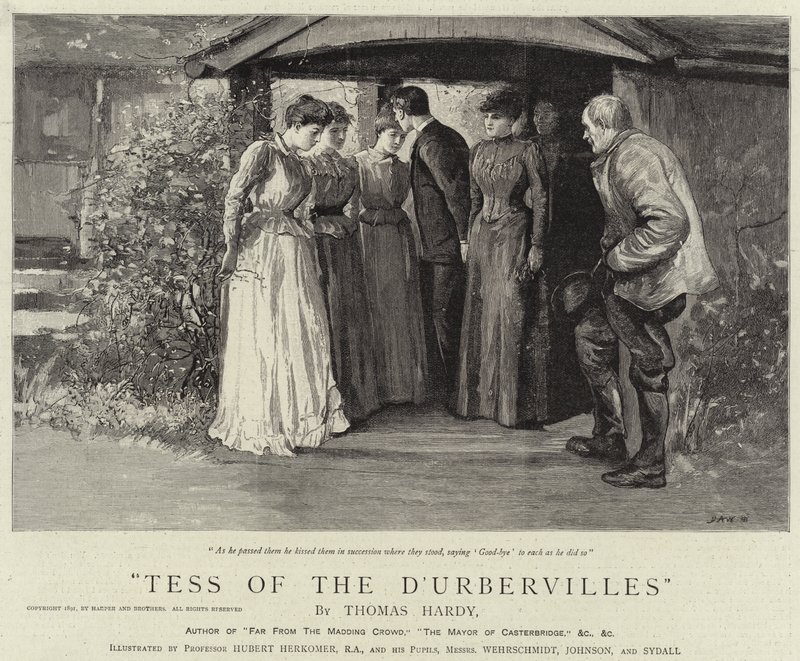 Tess do D&39;Urbervilles de Hubert von Herkomer