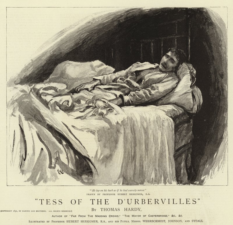 Tess do D&39;Urbervilles de Hubert von Herkomer