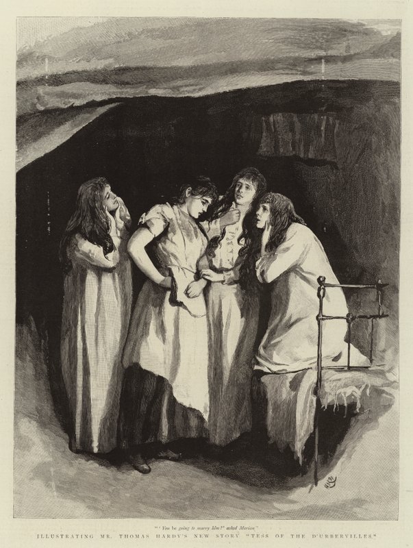 Tess do D&39;Urbervilles de Hubert von Herkomer