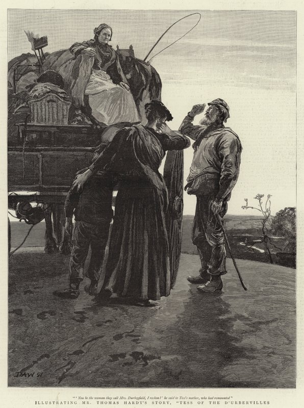 Tess do D&39;Urbervilles de Hubert von Herkomer